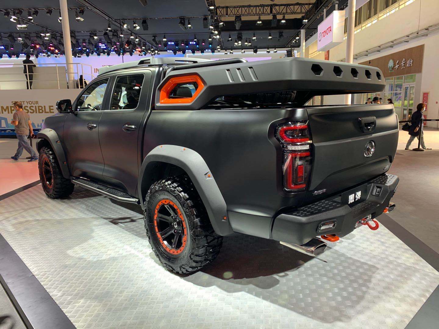 2020北京车展:长城炮黑弹特别版首发