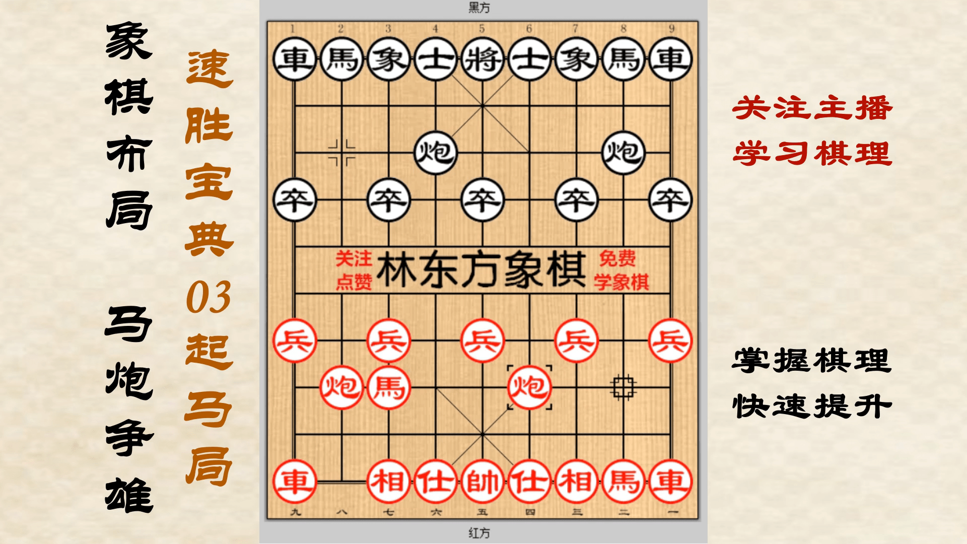 象棋速胜宝典03中国象棋布局套路解析象棋大师布局精华