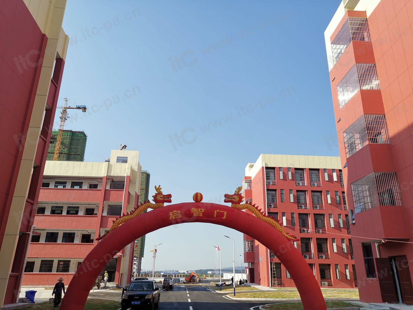 itc校园广播案例岳阳县第一中学集英学校