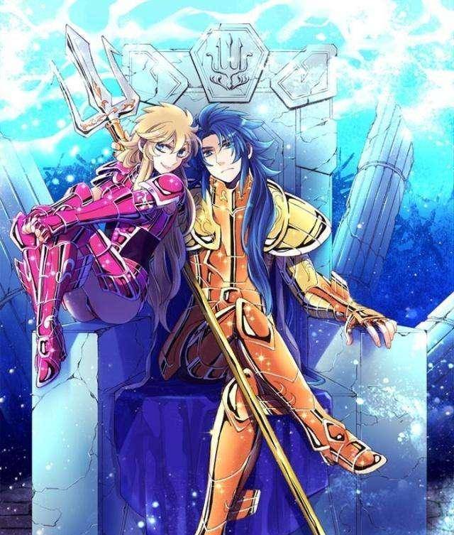 对于撒加的做法,除了耻笑和不屑之外,他是没有半点理解的成分!_加隆