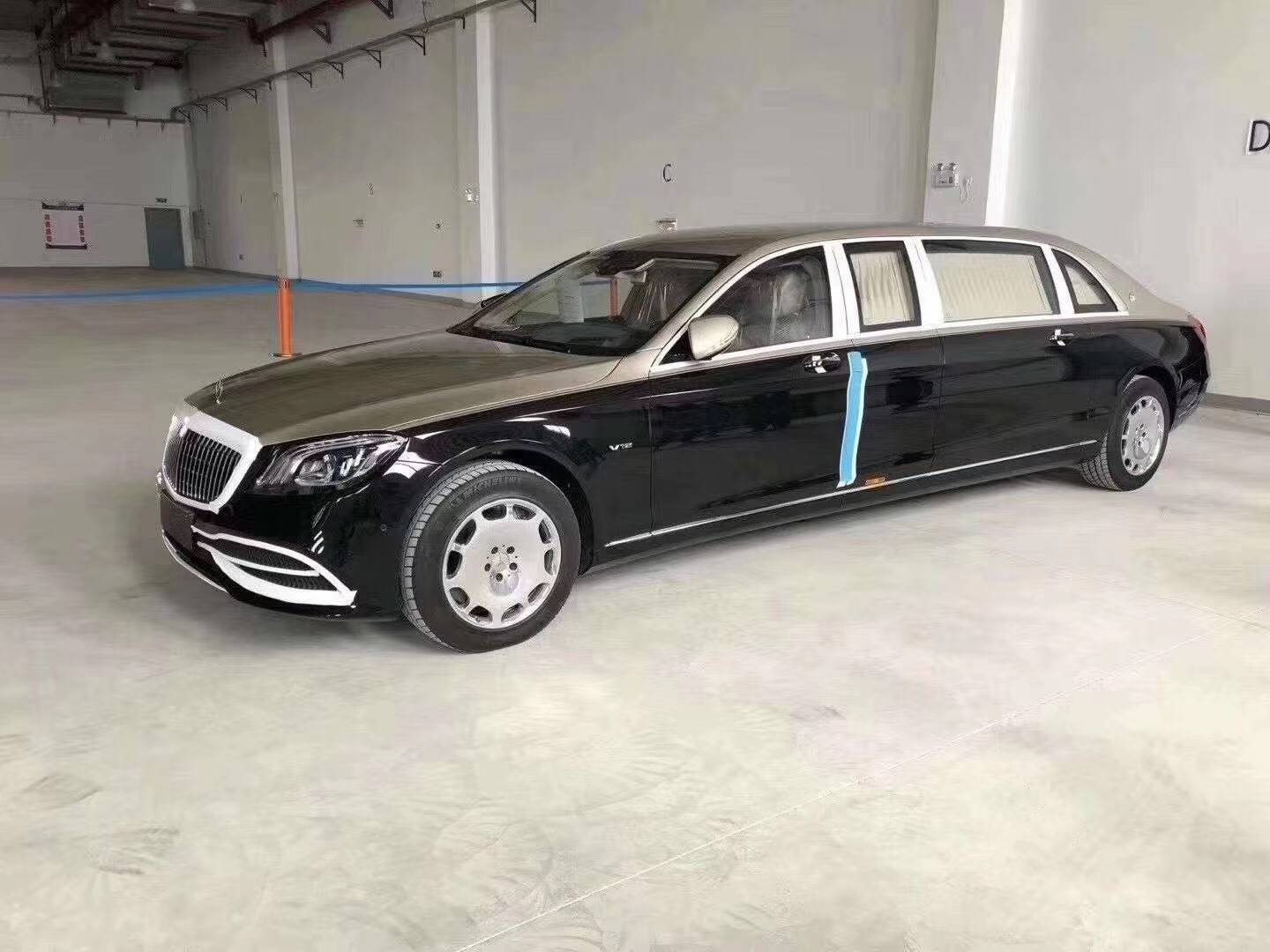 全新奔驰迈巴赫s560顶级轿车普尔曼加长版