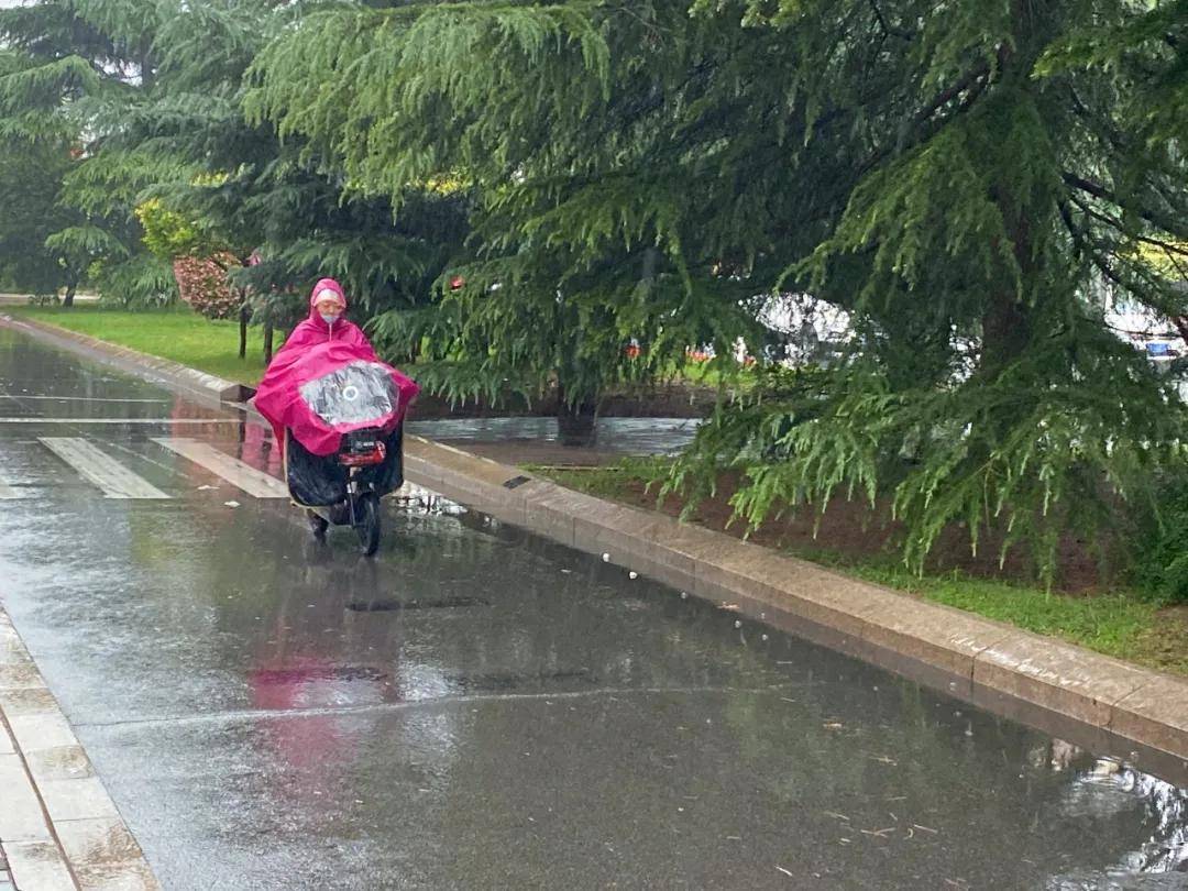 中雨驟降8雨還要下9級陣風在路上