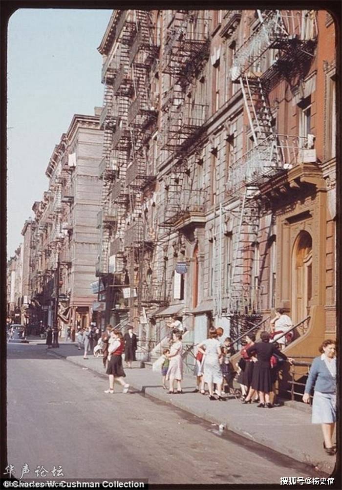 老照片:四十年代的纽约,遥远古老让人怀旧