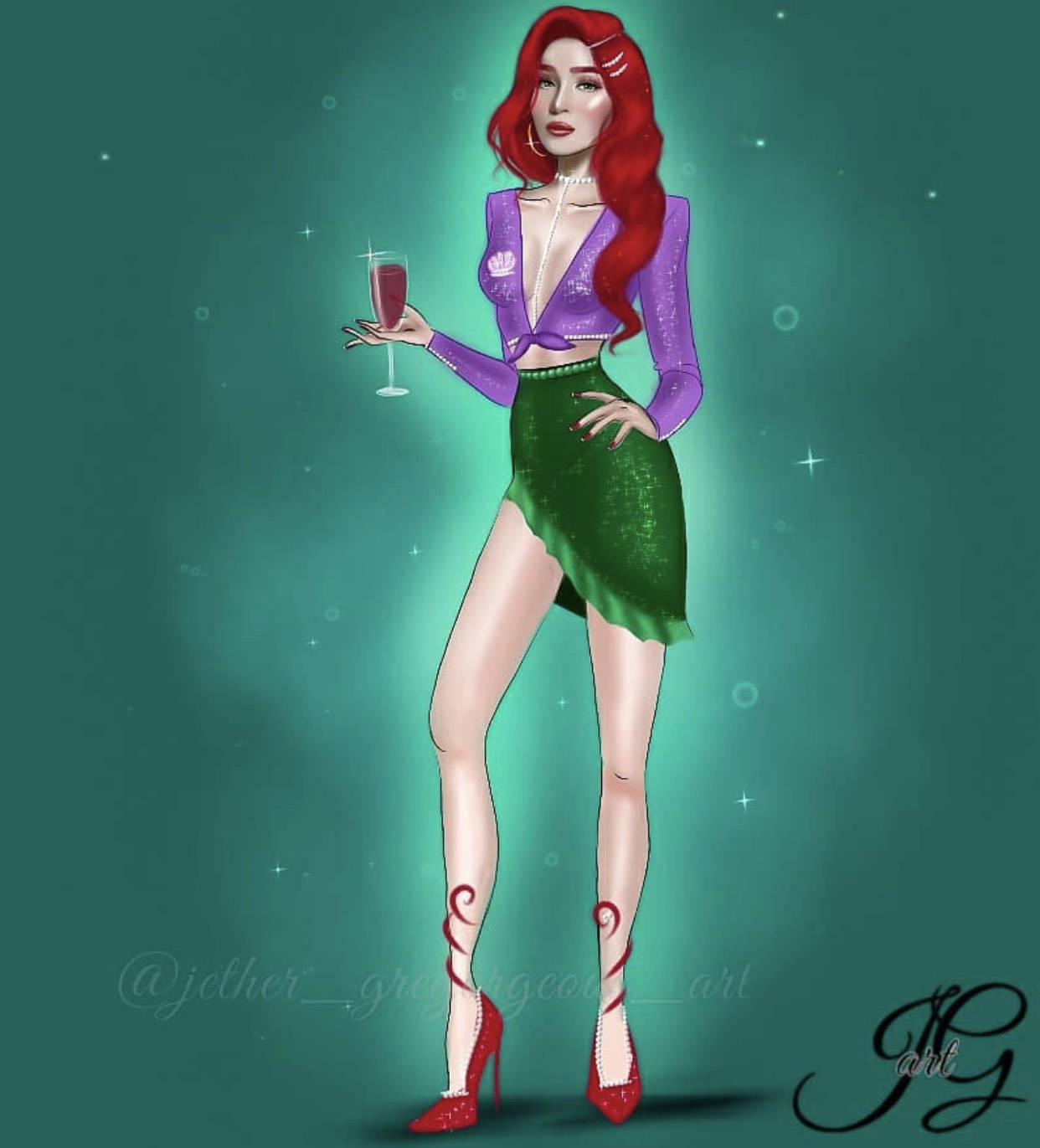 迪士尼公主化身"长腿超模",时尚感满分,但画风不是每人都接受