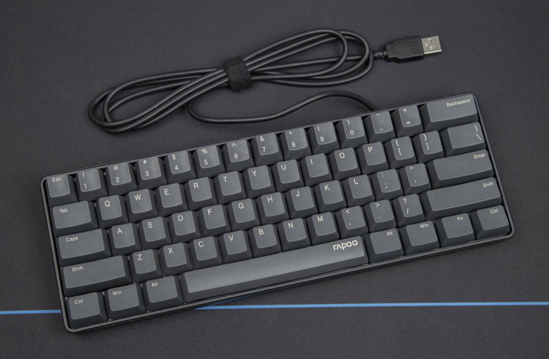 新奇体验:雷柏v860-61上手开箱_键盘