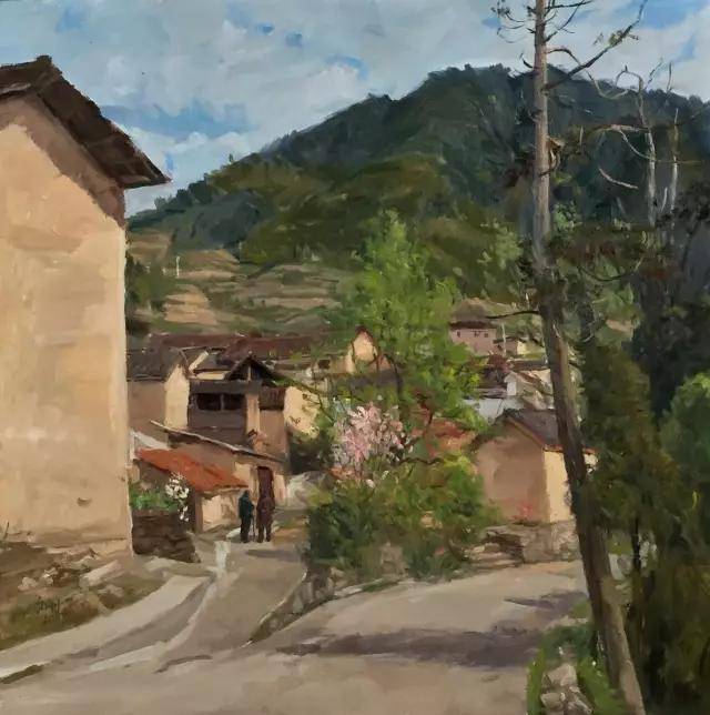【风景】油画名家丽水松阳写生作品欣赏