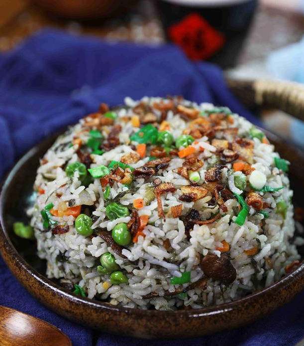 莆田相传妈祖最爱吃的紫菜焖饭一碗竟然十元不到赶紧学起来