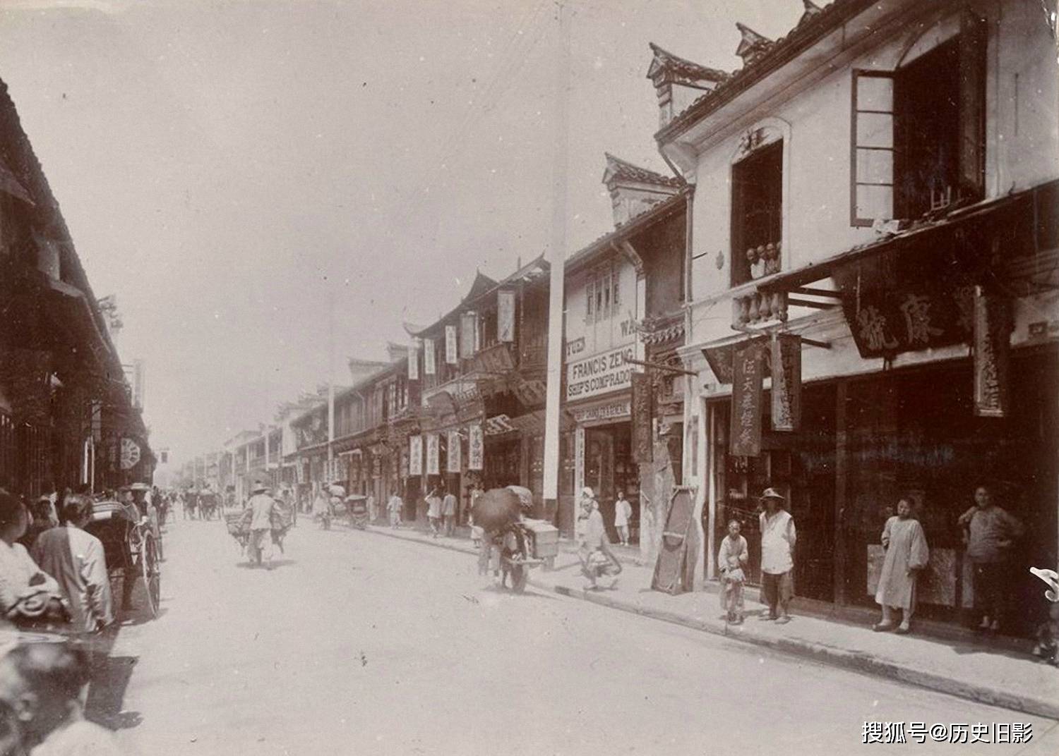 1906上海老照片,上海苏州河与上海城楼水门还没拆-搜狐大视野-搜狐新闻