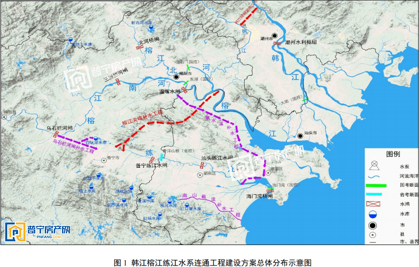 榕江关埠引水工程普宁段建设加速推进中!