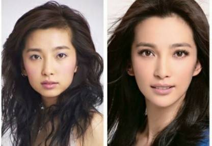 十位整容成功前后判若两人的女明星，第五和第八位良心不会痛吗？_脸型