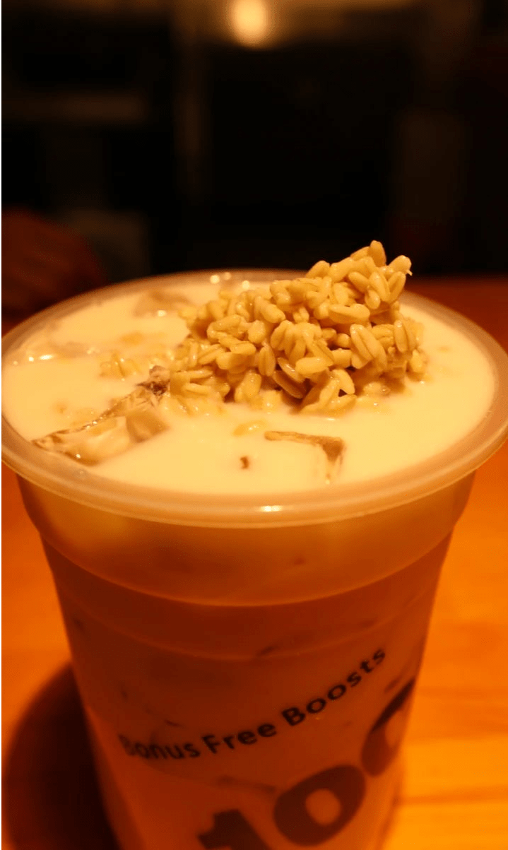 甜蜜和热辣的碰撞甜醅子奶茶&关东煮甜蜜four电话:0971-6254919地址