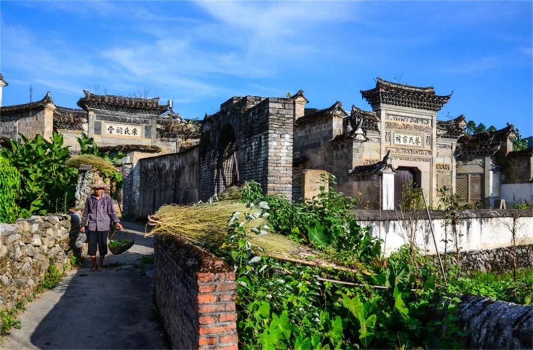 顺昌元坑古镇的美景图片