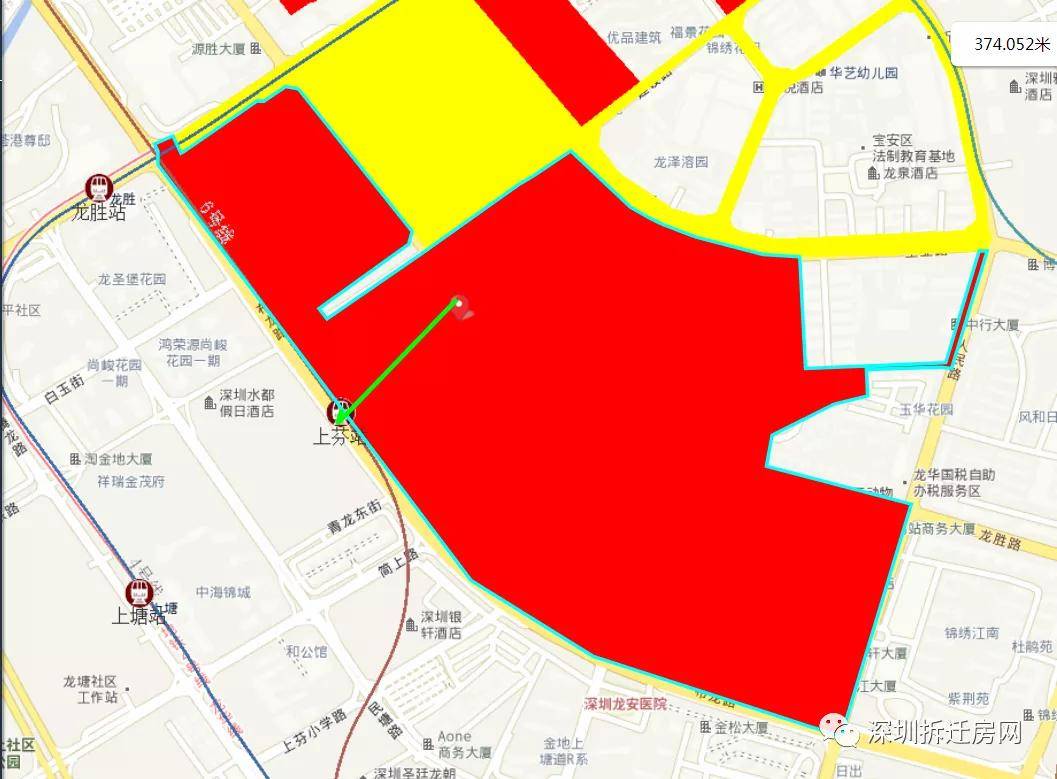 民治街道上塘片区华润万象城 旧改项目,立项申报中 有面积!