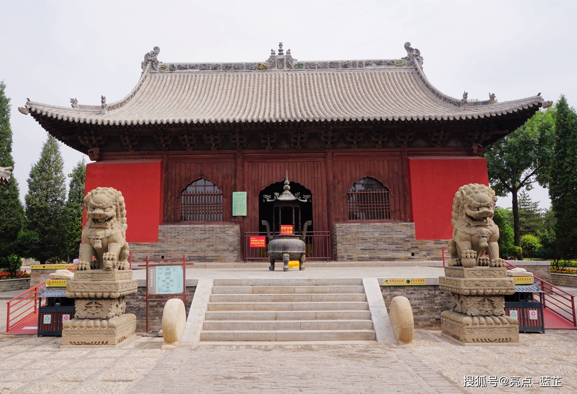 朔州崇福寺,我国现存辽金时代规模最大的三大佛寺之一