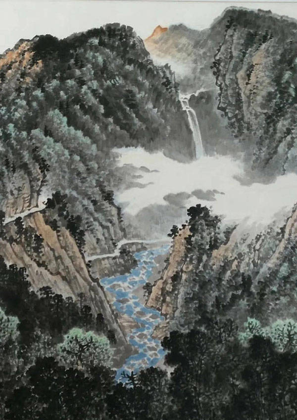 墨气氤氲浑厚华滋詹艺先生的山水世界