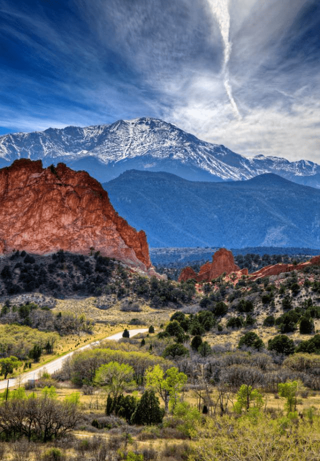 科罗拉多泉美国最美丽的城市之一