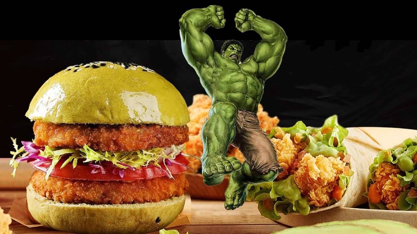 "漫威汉堡炸鸡"高颜值加卖萌杀,这谁能顶得住?