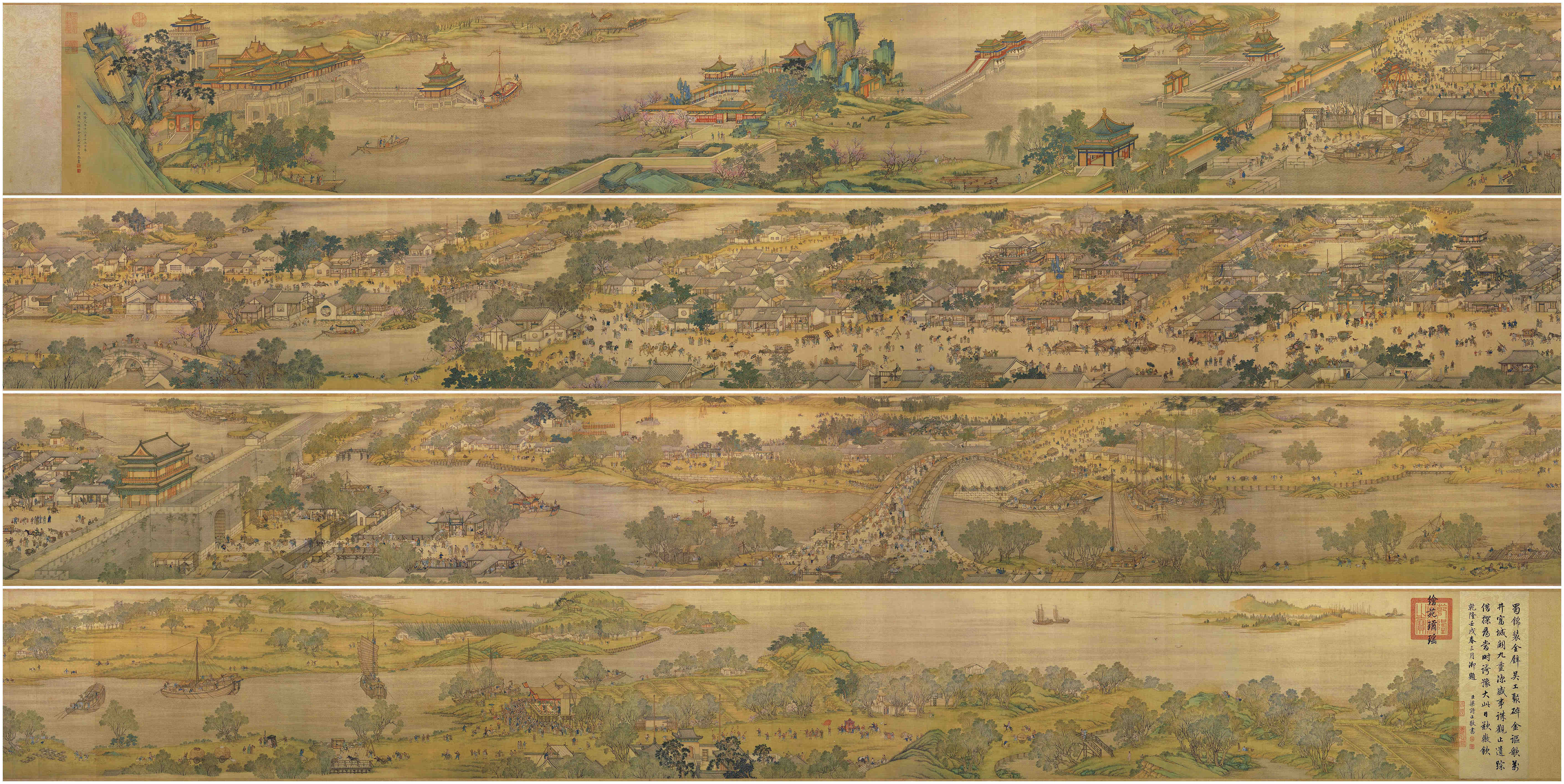 详细赏析中国传世名画之清明上河图
