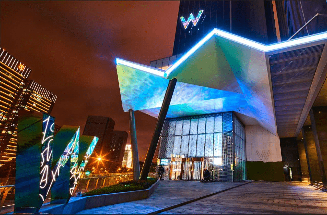 成都又一网红打卡点诞生中国第7家w酒店成都w酒店即将开业