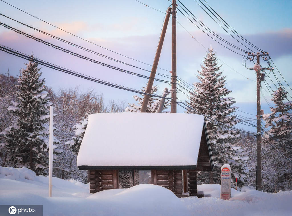 童话里的风景!日本北海道札幌小樽自然雪景