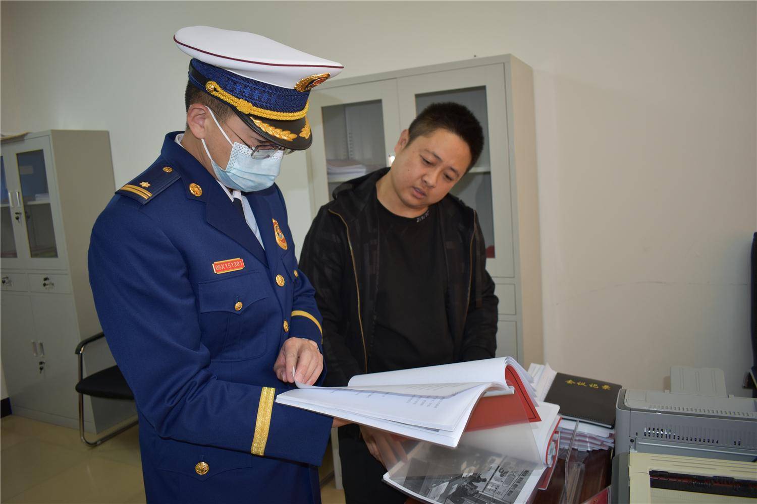 霍市消防深入农村牧区检查指导消防工作