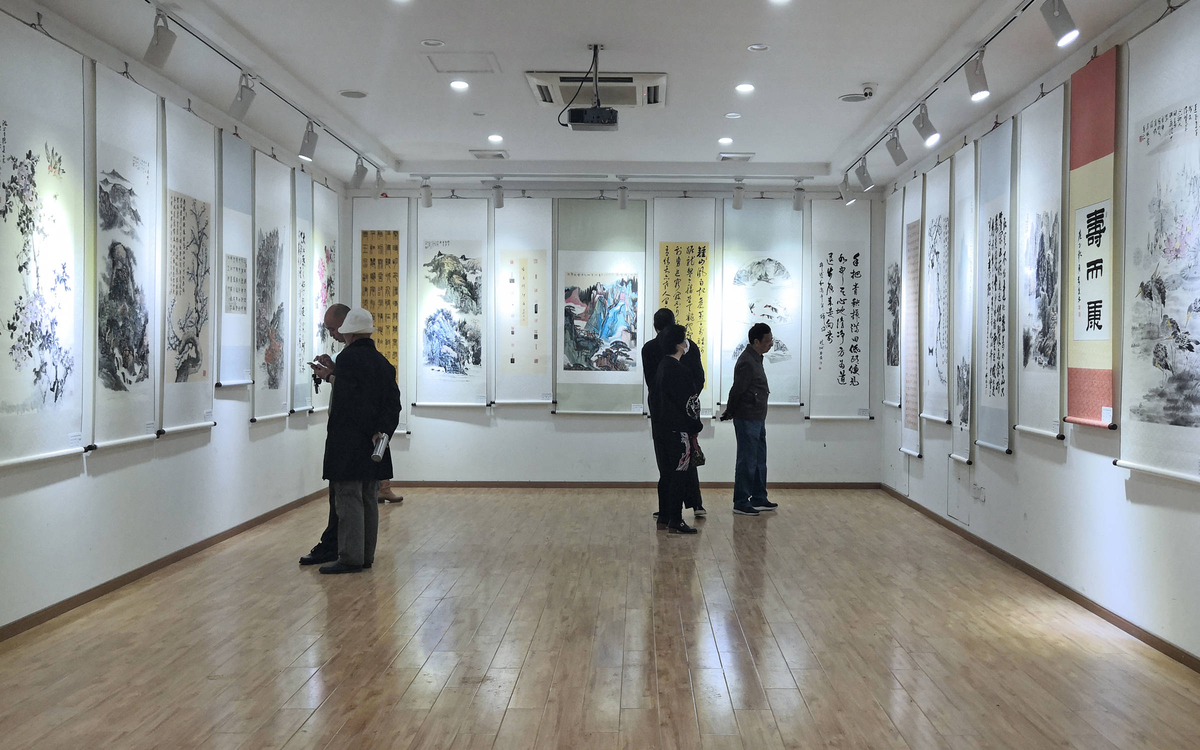 原创蓝盾荣耀,重阳叠彩│安庆市公安退休民警书画作品展览在懒悟艺术