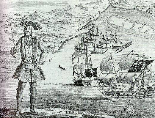 且该岛是本杰明·霍尼戈尔德船长的基地之一,而在1716年左右,蒂奇加入