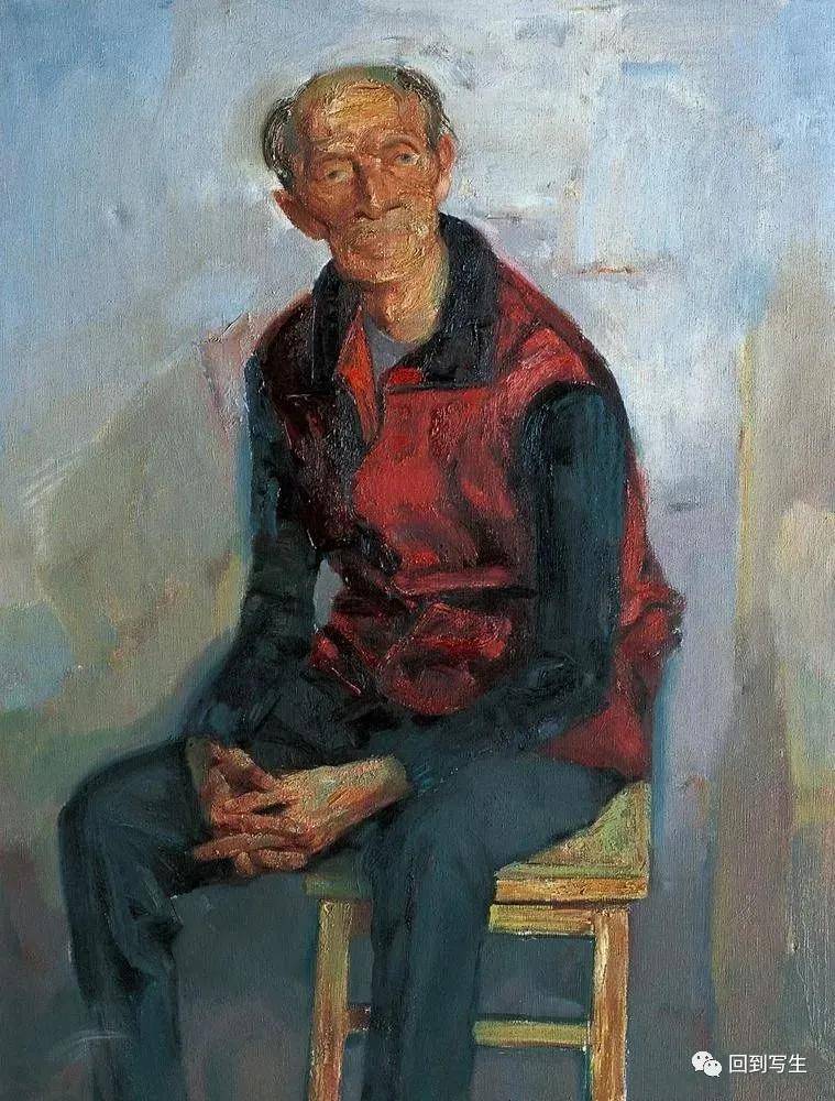 【回到写生】白羽平——早期油画人物作品