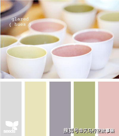 配色方案色彩搭配大全春天篇