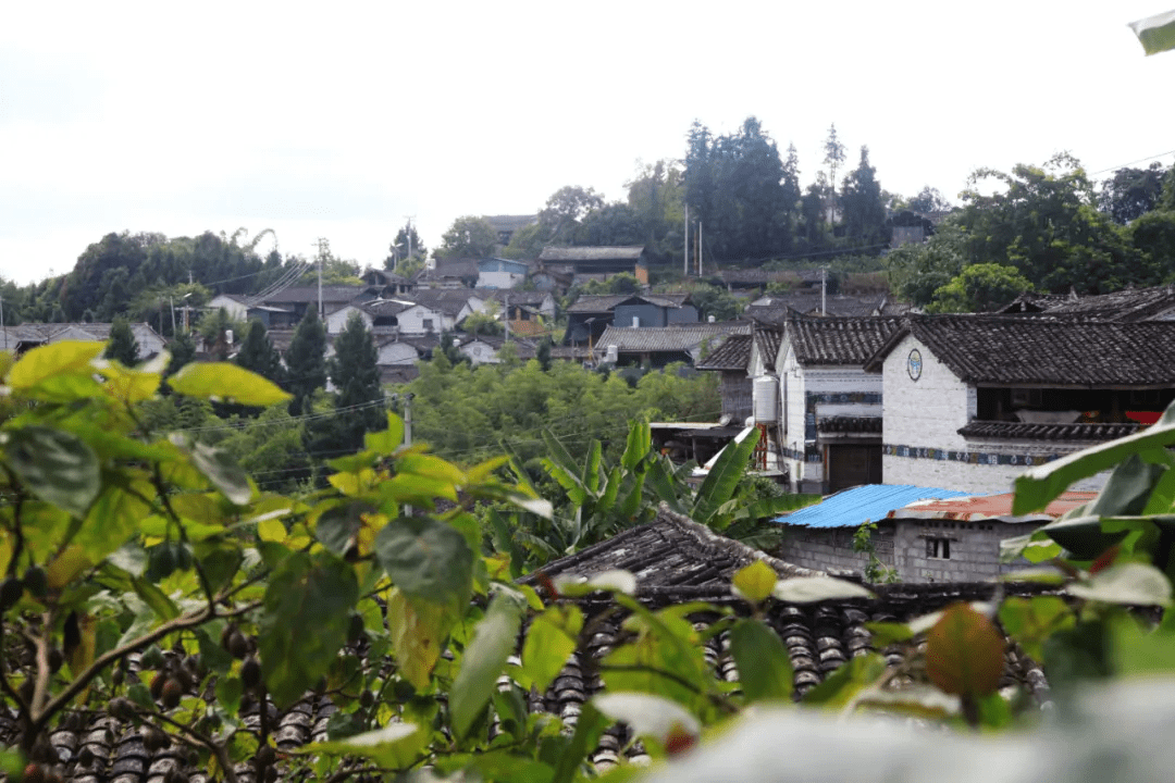 腾冲新华乡坝角一个阿昌族聚居的传统村落