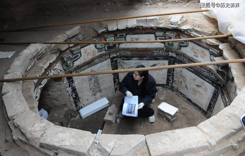 商后期墓葬群中的大墓坑,是同时期墓葬的1000多倍