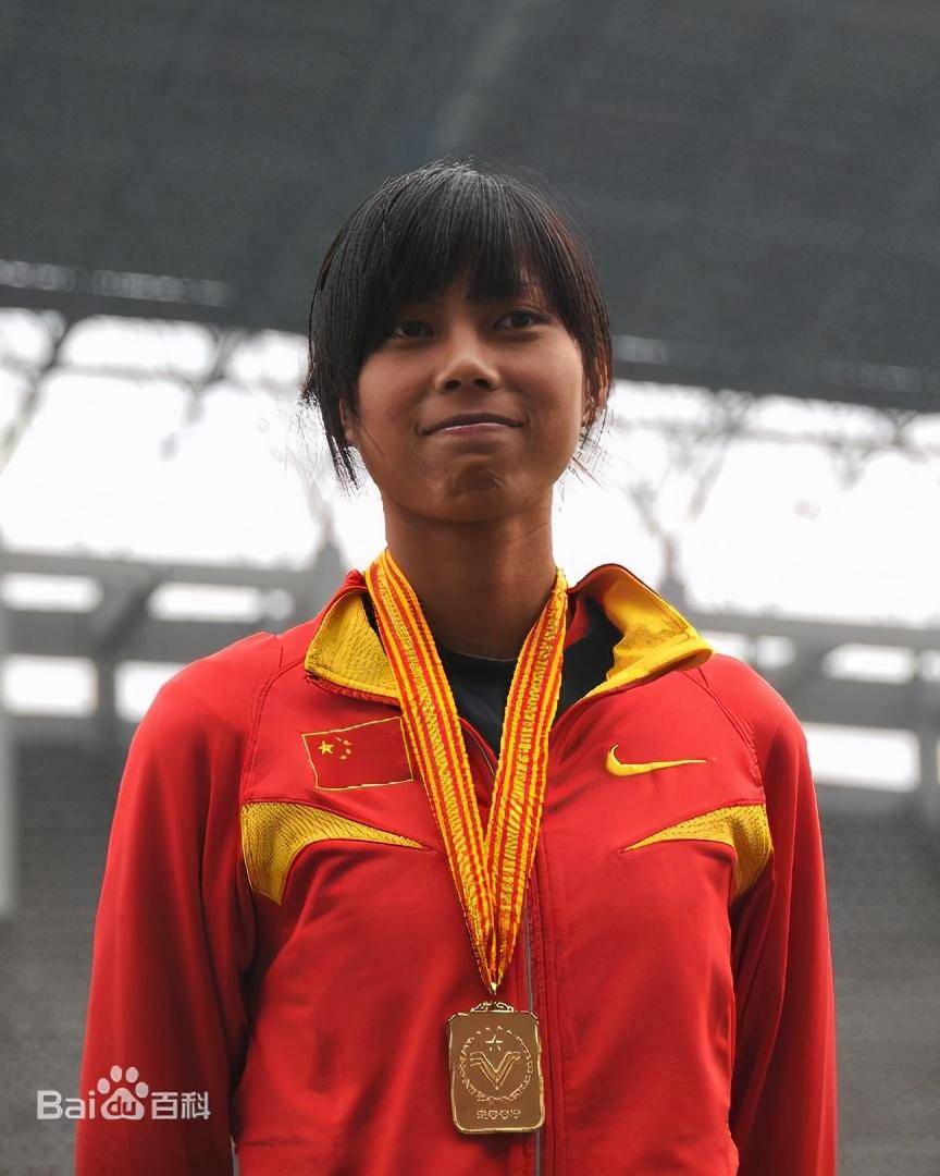 中国女子田径队运动员郑幸娟