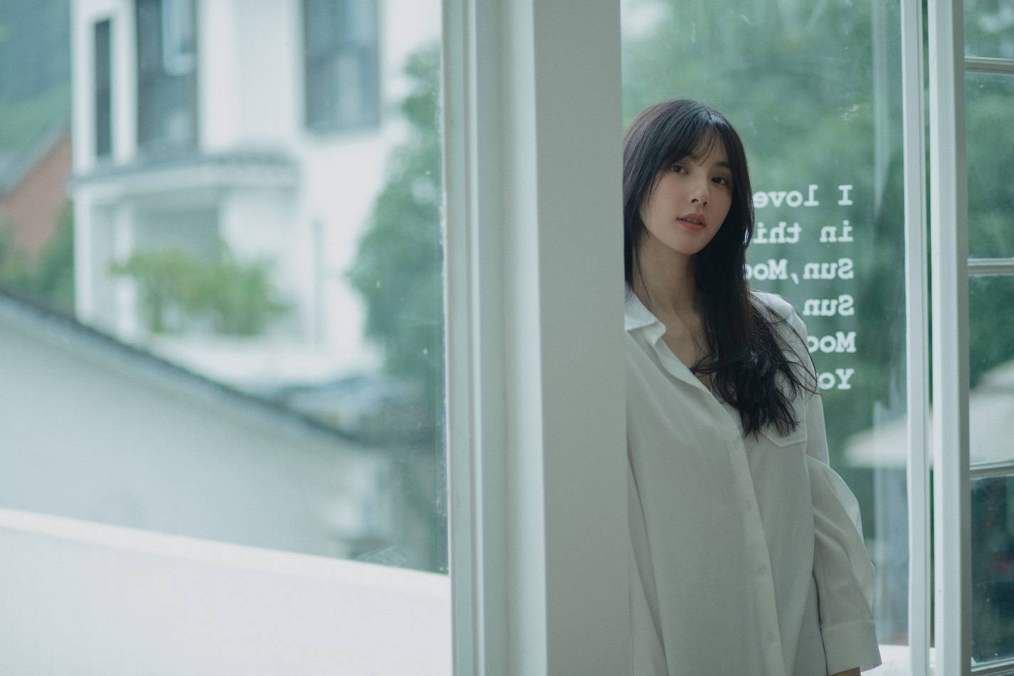 陈米麒清新秋日写真洗尽铅华初心不改