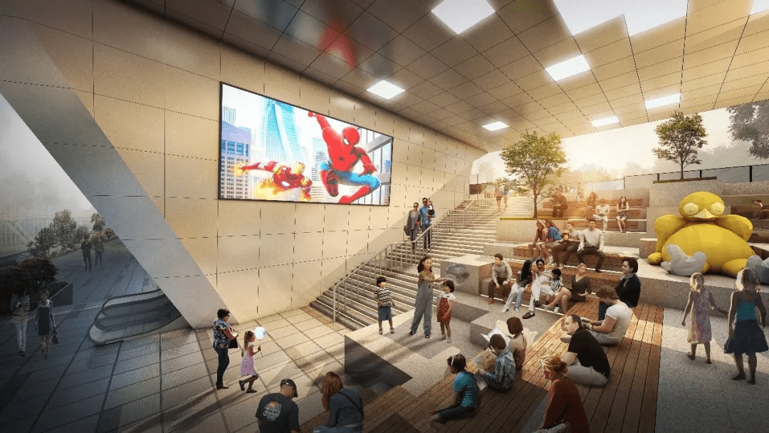 在广州星汇城tod,探索枢纽上盖大城的剧场生活