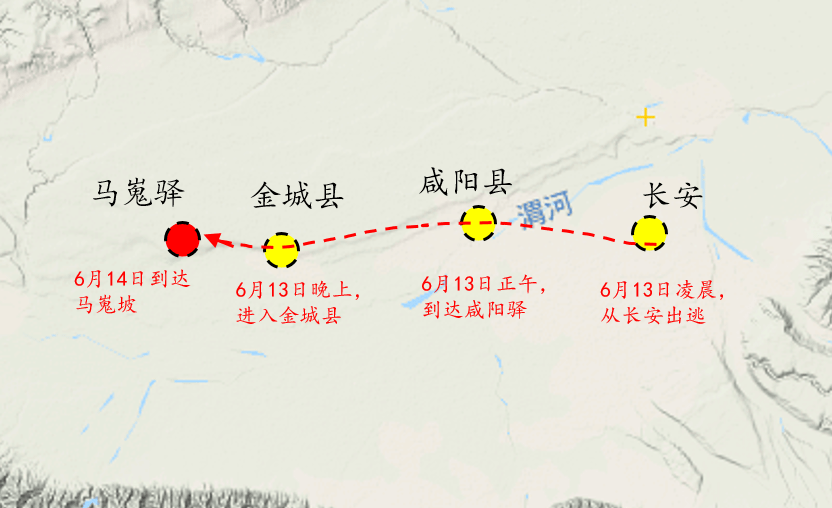 马嵬坡在今天的什么地方?为什么杨贵妃会死在这里?
