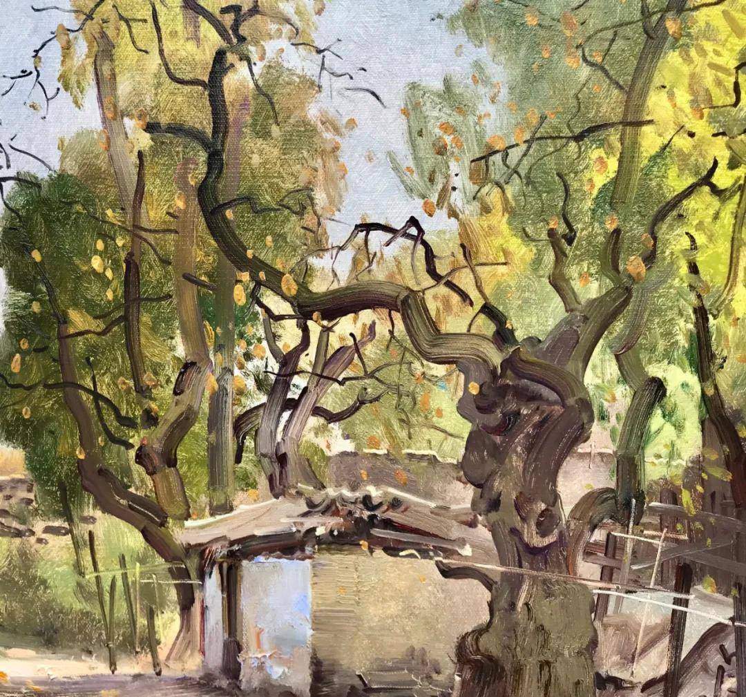 川美三剑客西行记|翁凯旋油画写生(2020)_陕北