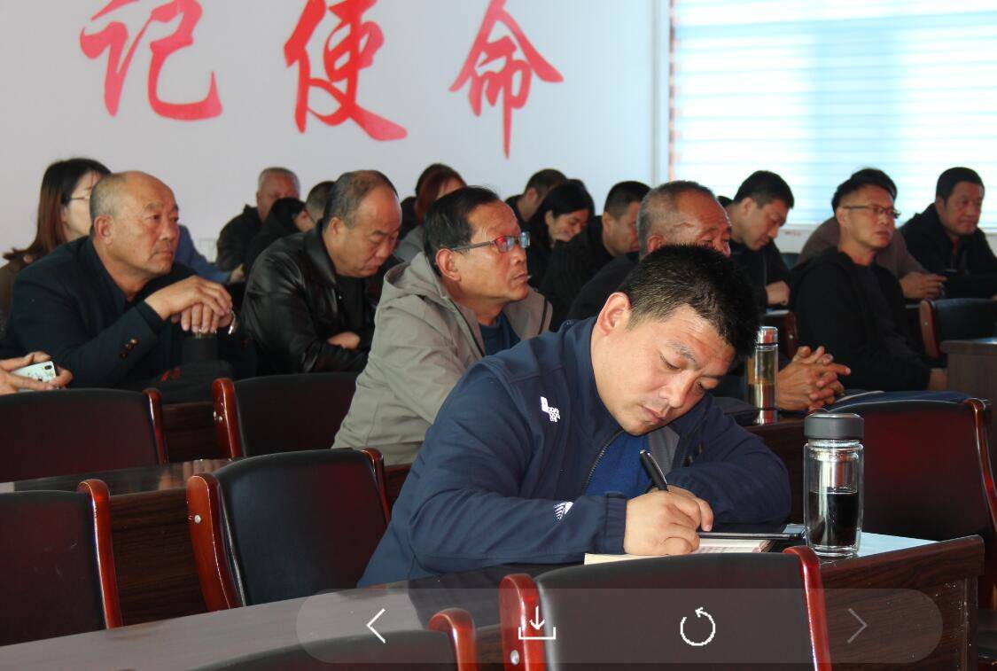 山西盂县牛村镇举行消防安全知识培训会