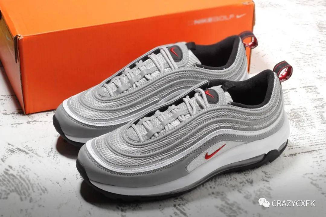 耐克nike air max 97气垫 golf 子弹高尔夫气垫运动鞋