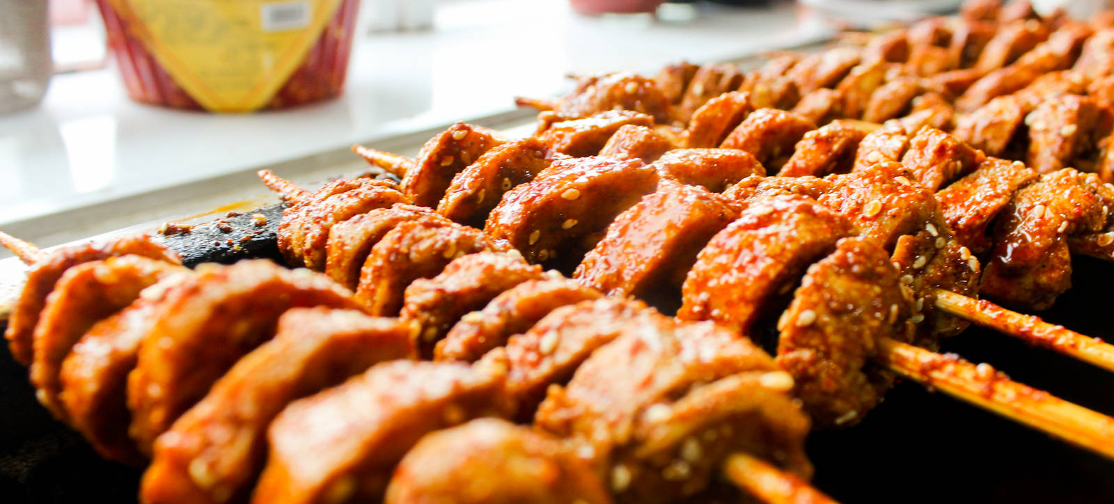烤面筋你还喜欢搭配啥吃的