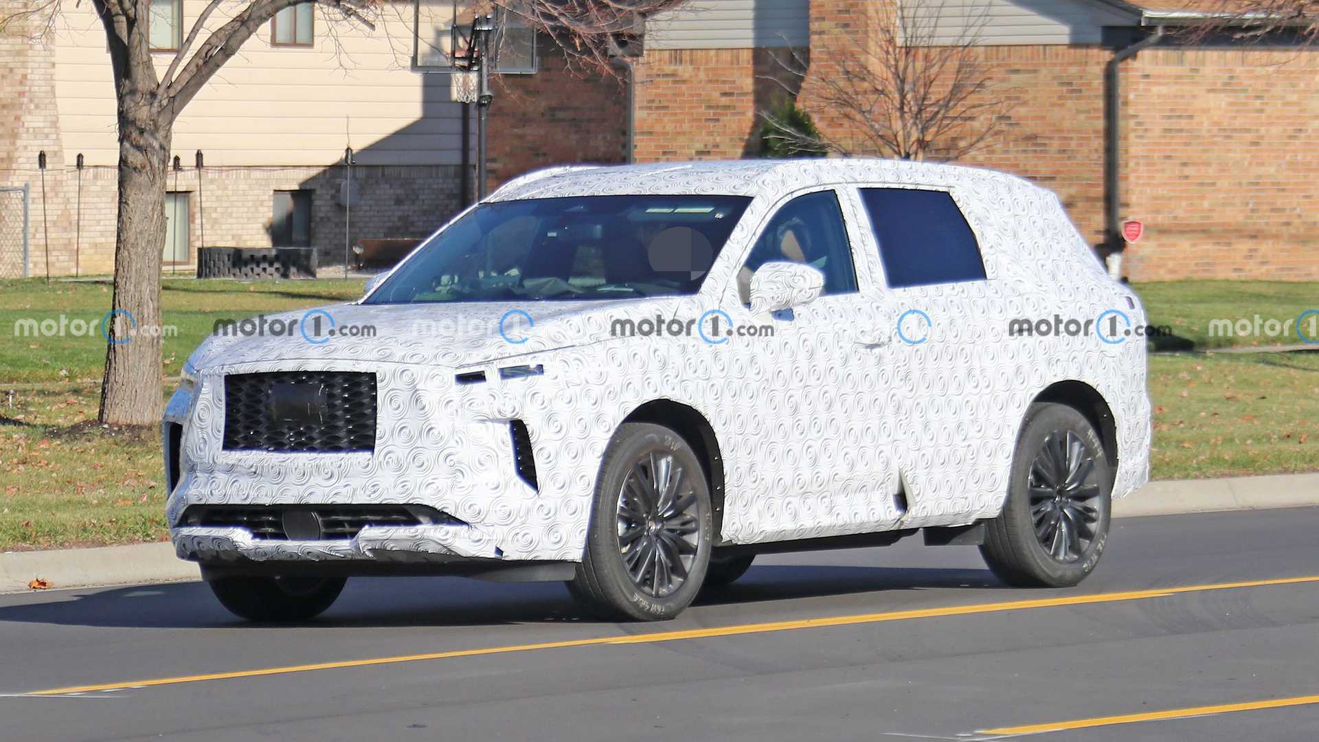 全新一代英菲尼迪qx60真实内饰谍照曝光这内饰比老款好多了