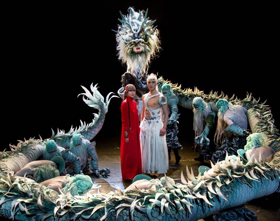 为福建而创!杨丽萍《平潭映象》震撼演绎东方魔幻-搜狐大视野-搜狐新