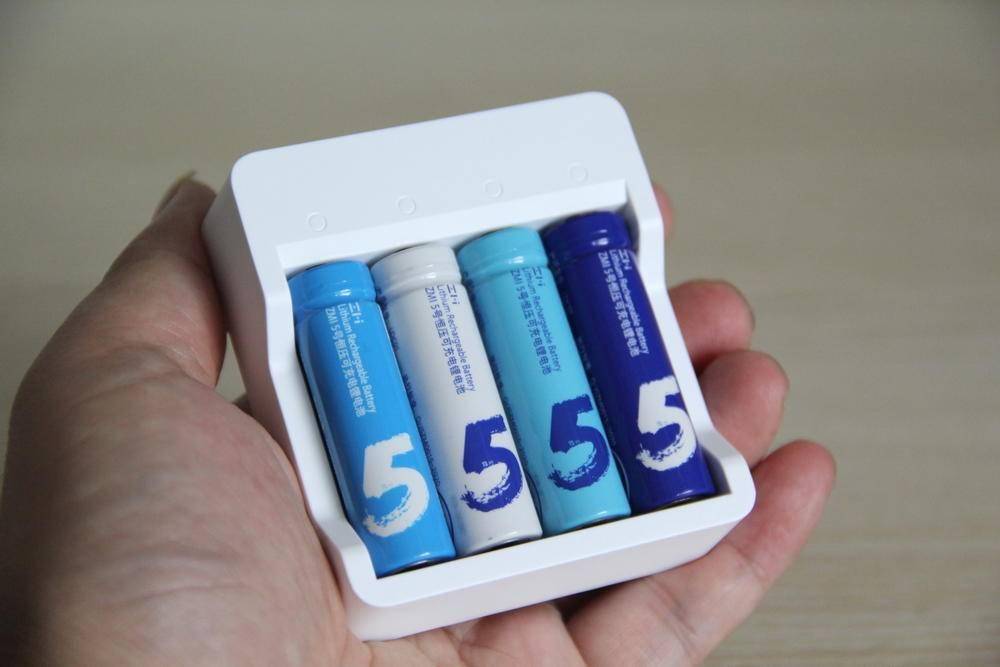 紫米5号充电锂电池套装2900mwh大容量1000次循环充电