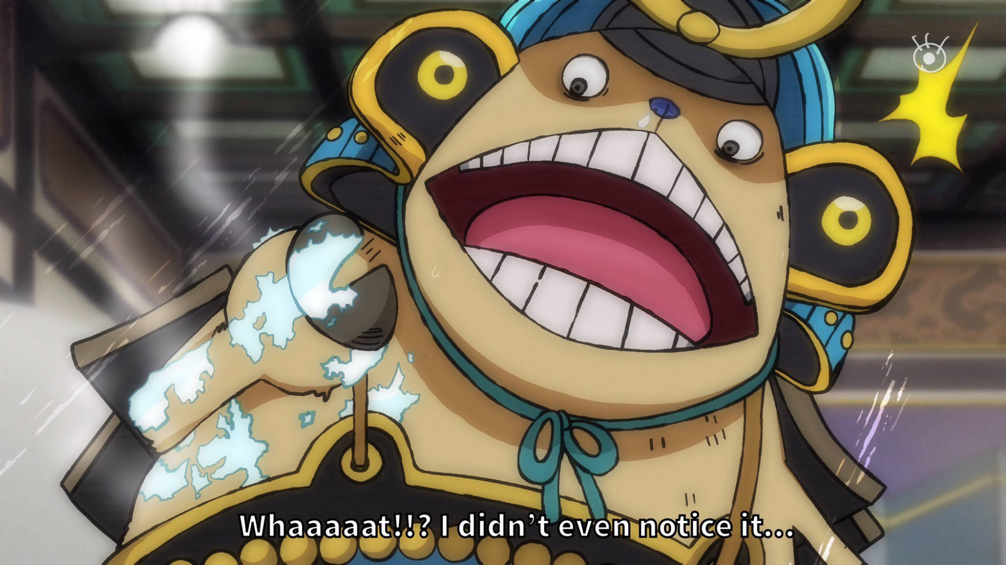 不过比起乌索普和娜美,土豆君更担心乔巴的安危.