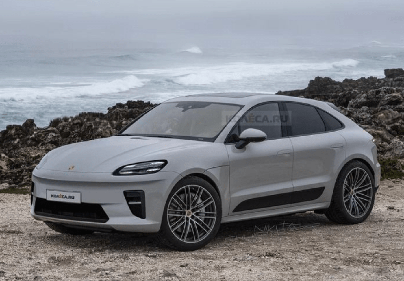 外观设计更加保守 保时捷全新macan纯电版!