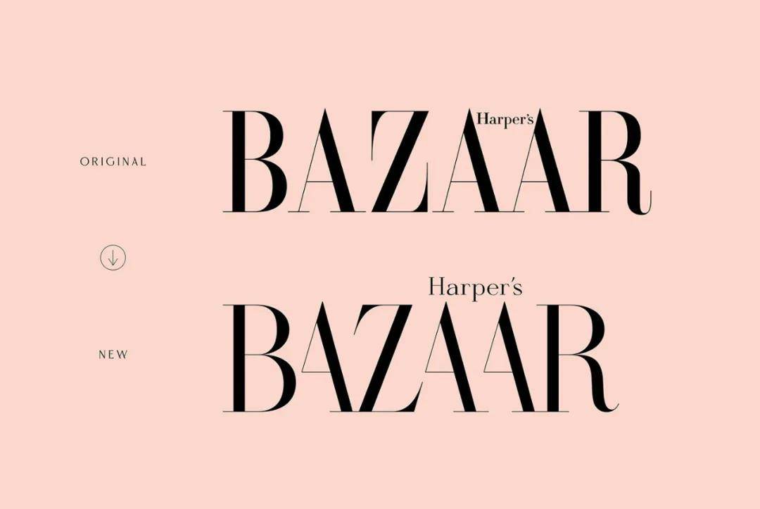 harpersbazaar美国月刊女性时尚杂志品牌形象设计