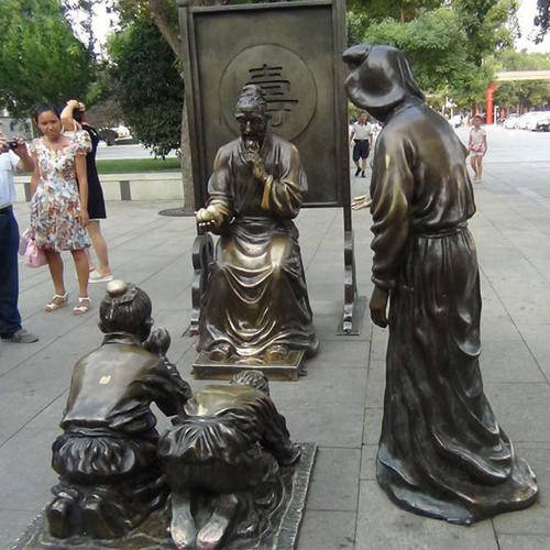 孝道文化雕塑的传承