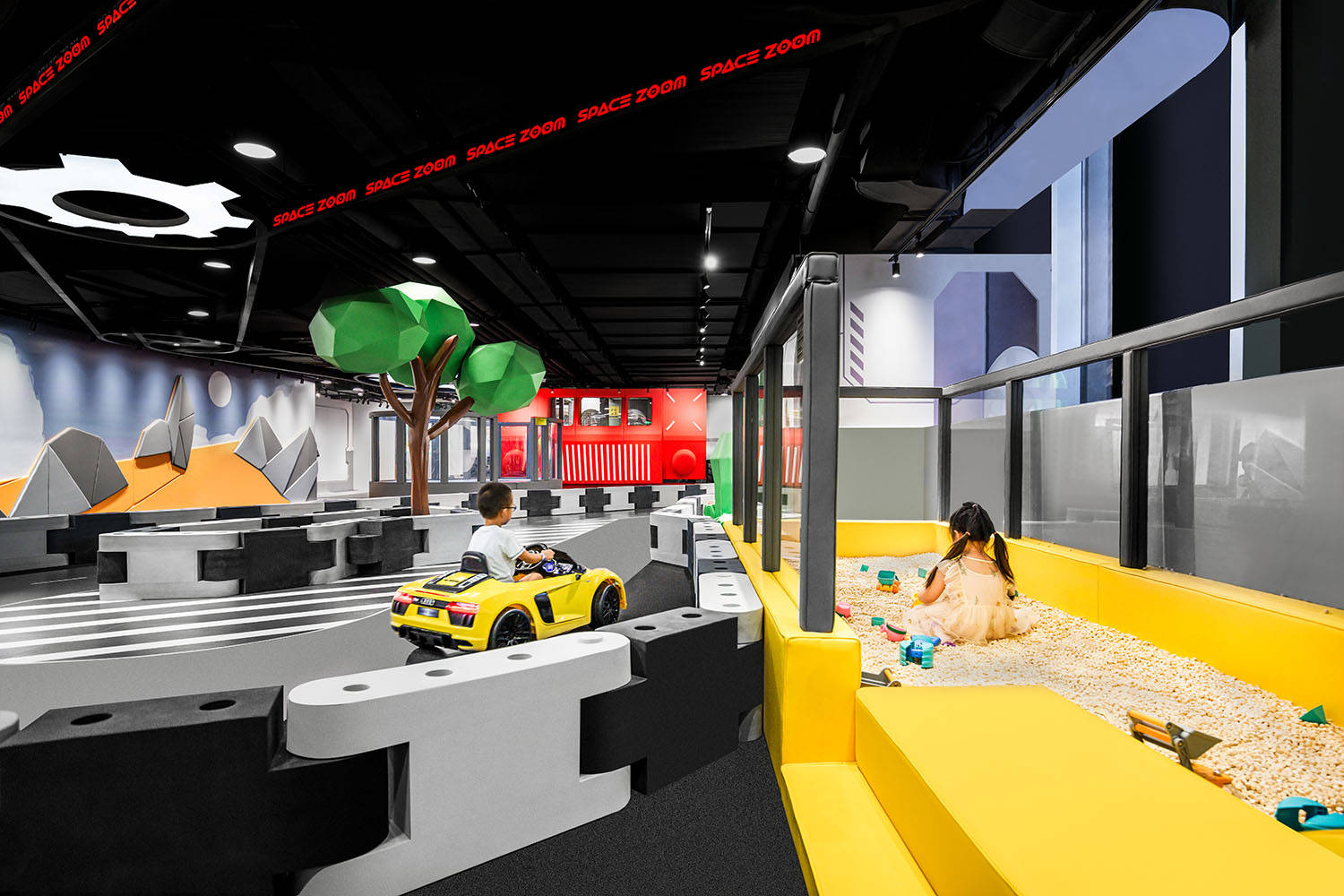 设计案例赏析:上海space zoom贝纵家庭亲子体验中心