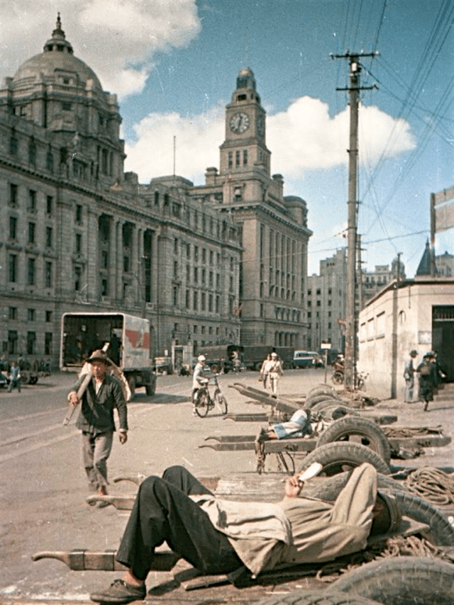 原创340年代老照片叱咤风云的十里洋场有多繁荣