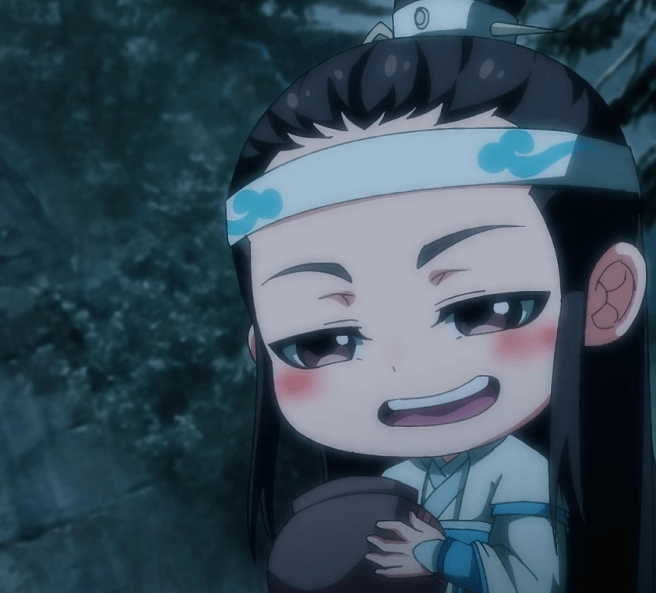 魔道祖师q:姑苏双壁喝醉酒,画面太搞笑,叔父直呼:太气"仁"