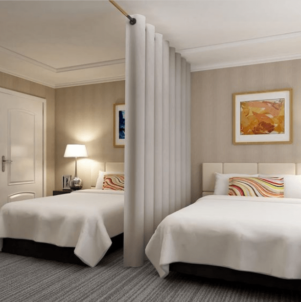 越来越多的二胎家庭房间这样设计一房两床的隔断法真是意外惊喜